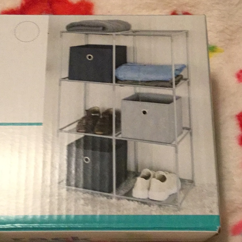 6 Cube Storage Rack organizer new - Picture 4 of 5